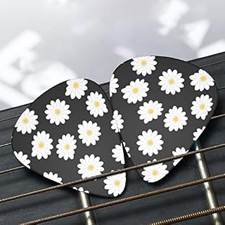 White Daisy Lot de 12 médiators tendance et durables dans une boîte pour ukulélé guitare électrique basse - Les Beatles, Paul McCartney, John Lennon, RIngo Starr, George Harrison White Daisy Lot de 12 médiators tendance et durables dans une boîte pour ukulélé guitare électrique basse – Image 7