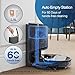 ECOVACS Deebot N8 Pro+ Robot Vacuum and Mop Cleaner, with Self Empty Station, 2600Pa Suction, Laser Based LiDAR Navigation, Carpet Detection, Multi Floor Mapping, Personalized Cleaning