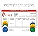FireLoq 2X 6L Schaumlöscher 27A | 183B mit Prüfnachweis, Wandhalter und Manometer