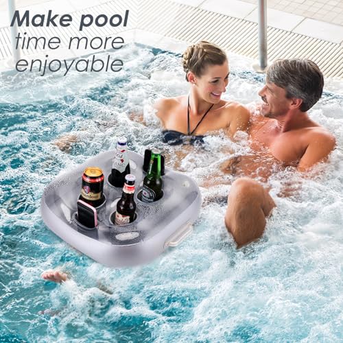 Floating Drink Holder,Pool Drink Holder Floats,pool&hot tub