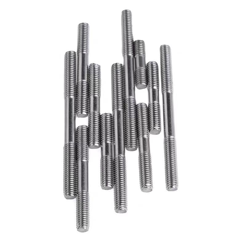 Tige filetée double M6 inox 316 pour rénovation de pont de bateau et extérieur