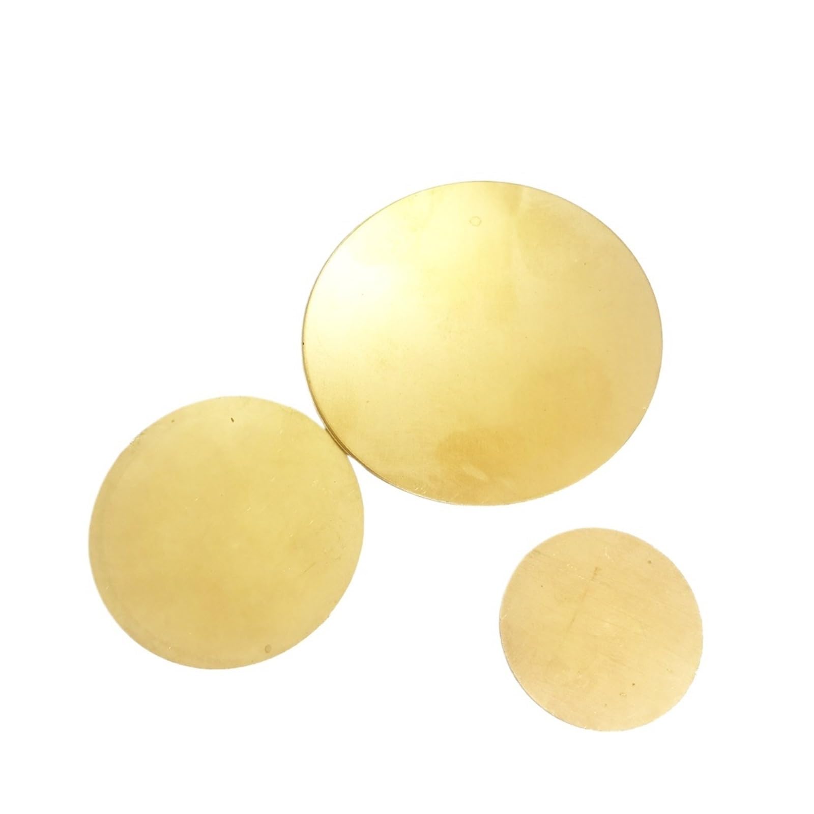 Plaque ronde en cuivre, Plaque ronde en laiton, épaisseur de disque 1mm-3mm, diamètre 25mm-300mm, pièces métalliques bricolage(1.5x35mm(1PCS))
