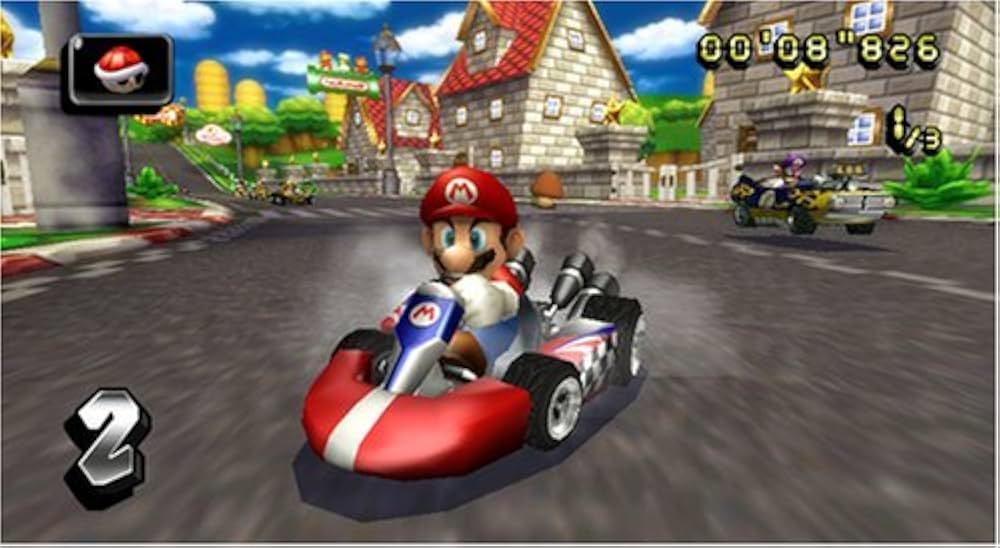 Nintendo Mario Kart Wii with Wii Wheel (Renewed): Nintendo