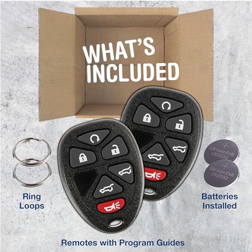 Keyless entry remote pour remplacer vos boutons usés de Yukon et Escalade