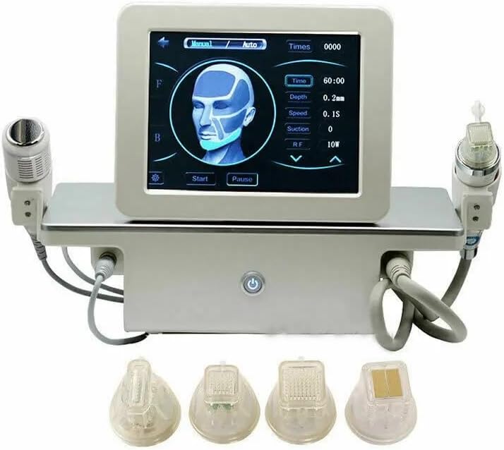 2 in 1 Micro Needling Needle Microneedle Face Lift Acne Scar Removal Non-invasive Super Facial Fractional RF Microneedling Machine