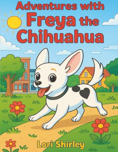 Adventures with Freya The Chihuahua: A Heartwarming Coloring Storybook: 24-Page 8.5x11" Coloring Book for Kids Featuries Real-Li
