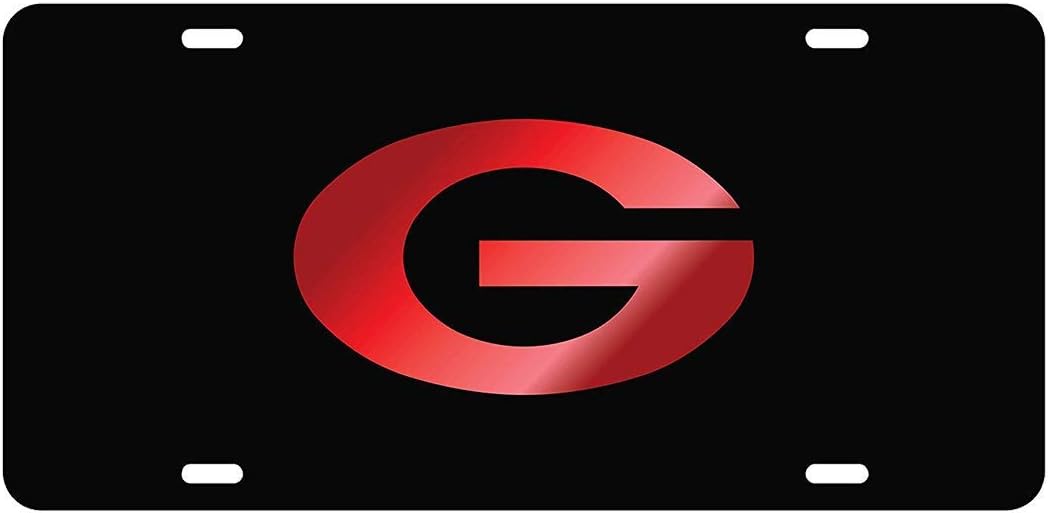 Craftique University of Georgia License Plates Black