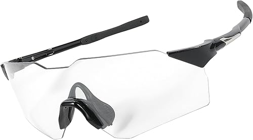 Cycling Glasses for Men Women Photochromic Sunglasses,Running BMX Bike Sports Sunglasses with UV400 Protection