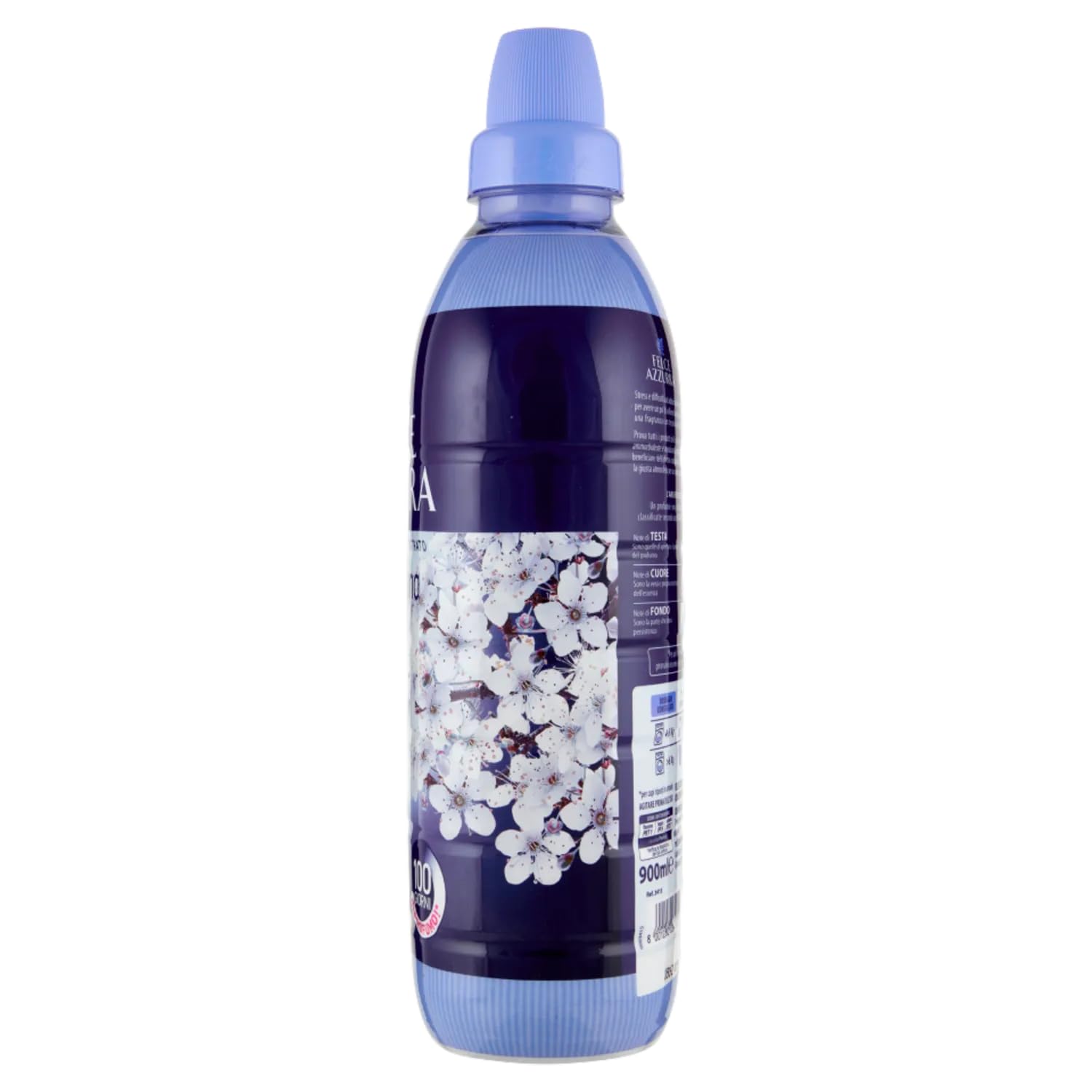8 X Felce Azzurra Ammorbidente Concentrato Fiori di Luna - Ammorbidente concentrato - 45 lavaggi - 900 ml + portachiavi Beni Culinari