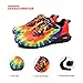 Kricely Men's Trail Running Shoes Fashion Hiking Sneakers for Men Rainbow Colors Tennis Cross Training Shoe Mens Casual Outdoor Walking Footwear Size 10.5