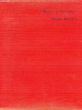 Hardcover Meubles et Ensembles: Epoque Regency Book