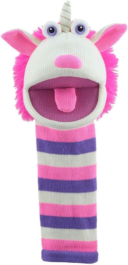 The Puppet Company - Knitted Puppet - Lipstick, 15 inches