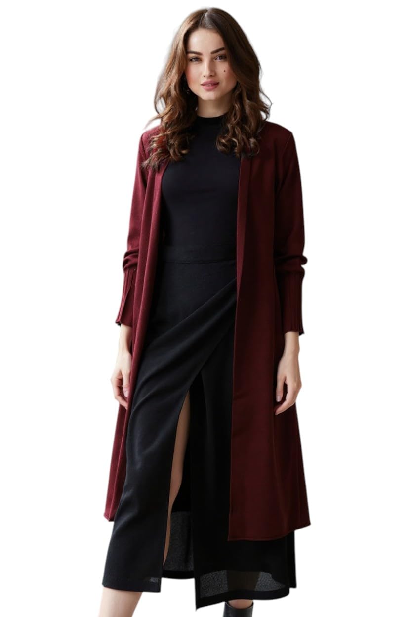 Women’s Long Shrug Open Front Stylish Shrug for Casual