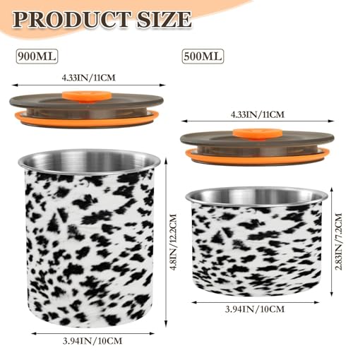 Contenedor hermético de acero inoxidable para café 17oz miniatura 2