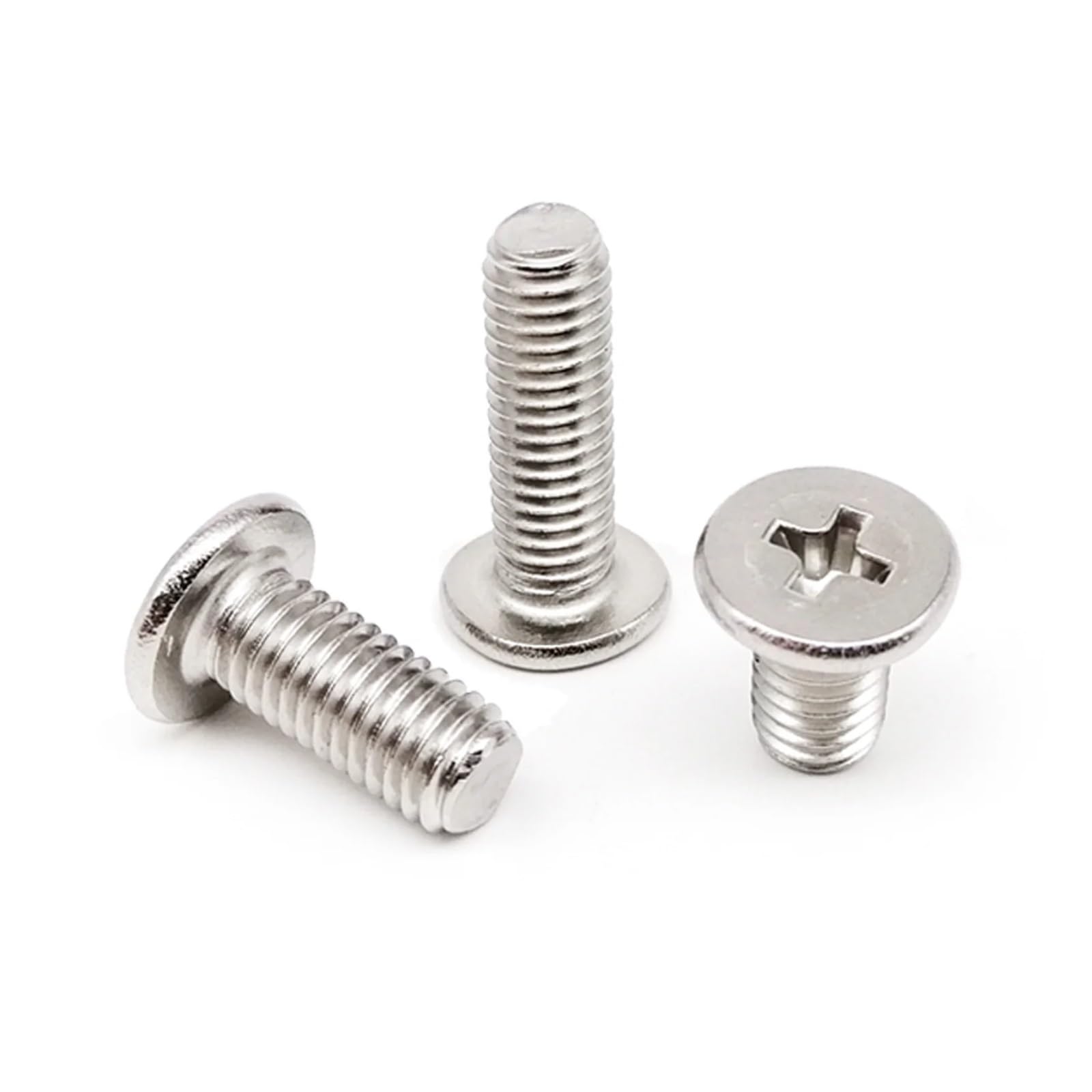 GamirA 400/2100 pièces M1.6 M2 M2.5 M3 M4 304 Acier Inoxydable Croix Plate Ultra Mince tête vis Boulon écrou rondelle Assortiment Kit (Color : Set D 2100pcs)