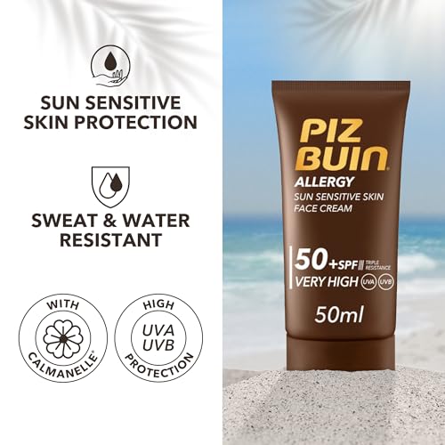 Allergy by Piz Buin Face Cream SPF50+ 50ml Alternate view