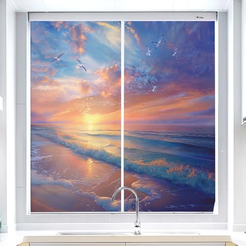Vinilo adhesivo decorativo para ventanas 21.6x47.2 pulgadas x2 miniatura 5