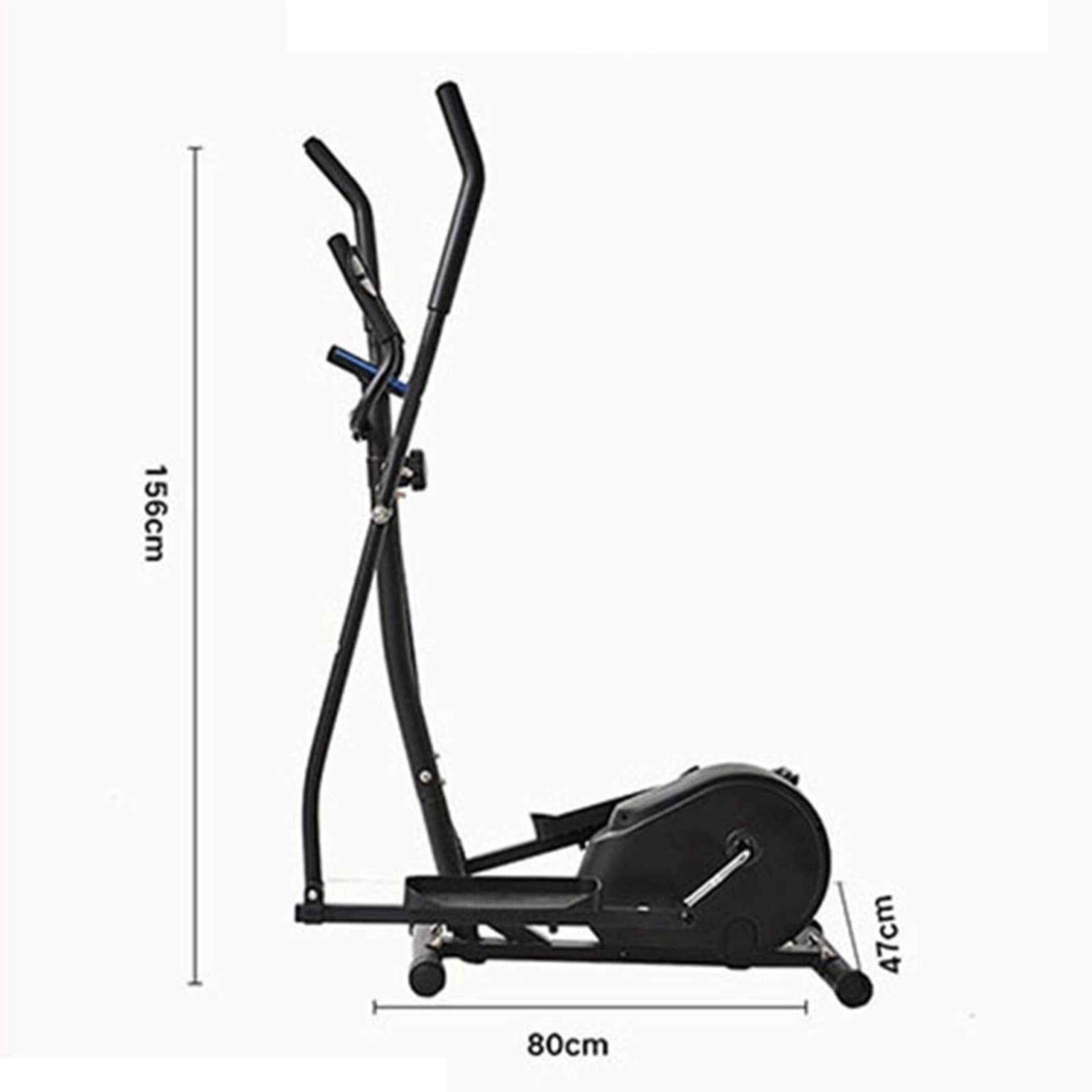 Bicicleta Elíptica Entrenador Elíptico Cinta de Correr Bicicleta Estática Magnética Máquina Elíptica Máquina para Correr Fitness Bicicleta Dinámica 8 Engranajes
