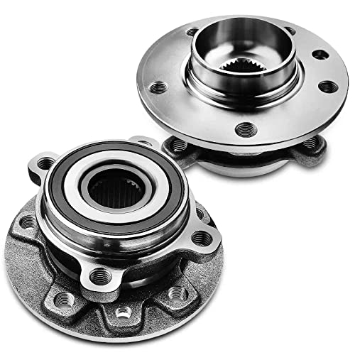 A-Premium Wheel Hub and Bearing Assembly Compatible with Fiat 500X 2016-2020 Jeep Renegade 2015-2020 Left and Right 2-PC