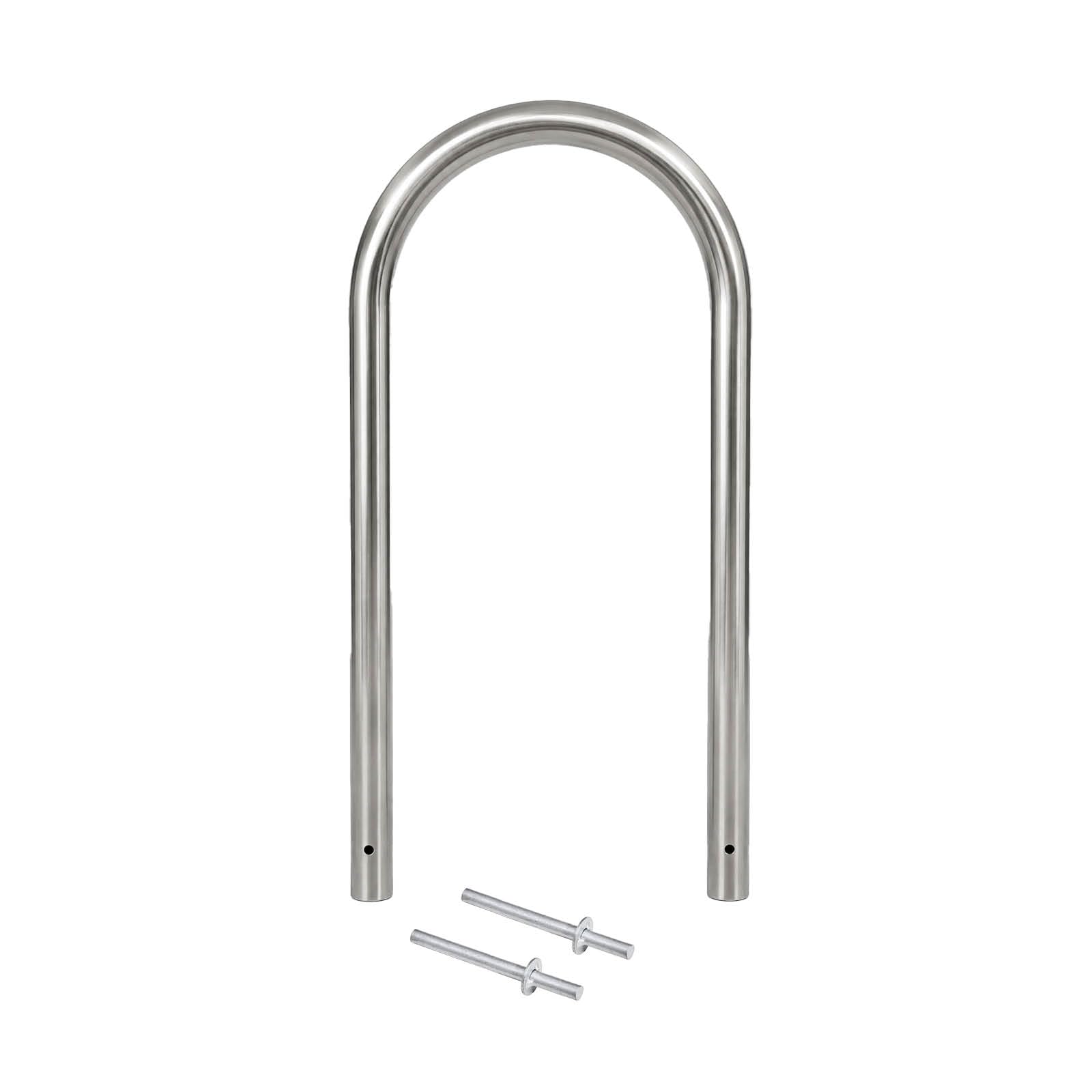 TRUTZHOLM Fahrradanlehnbügel Fahrradständer Edelstahl 115x58 cm Ø 60mm | Anlehnbügel, Anlehnständer, Poller, Baumschutzbügel