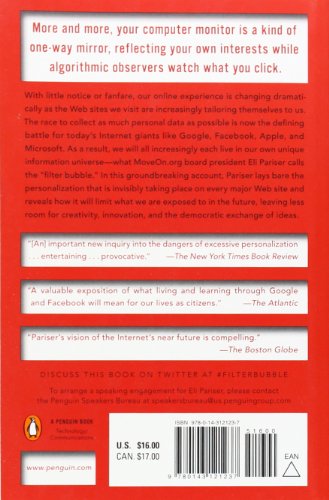 The Filter Bubble: How the New Personalized Web Is Changing What We Read and How We Think - Thumbnail 3