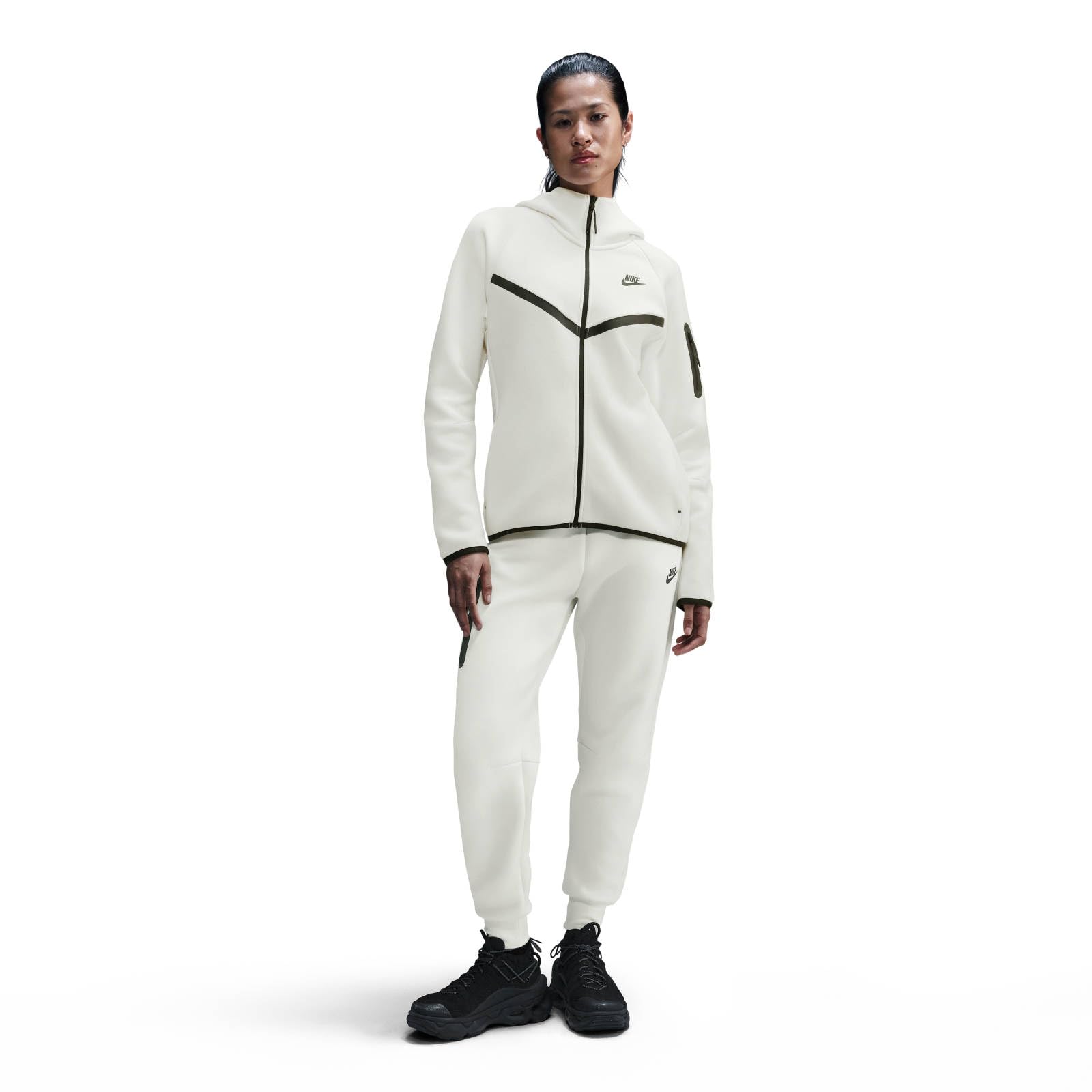 NIKE Nike Sportswear Tech Fleece Windrunner Sudadera Con Capucha Y Cremallera Completa - Mujer Sweatshirt Mujer