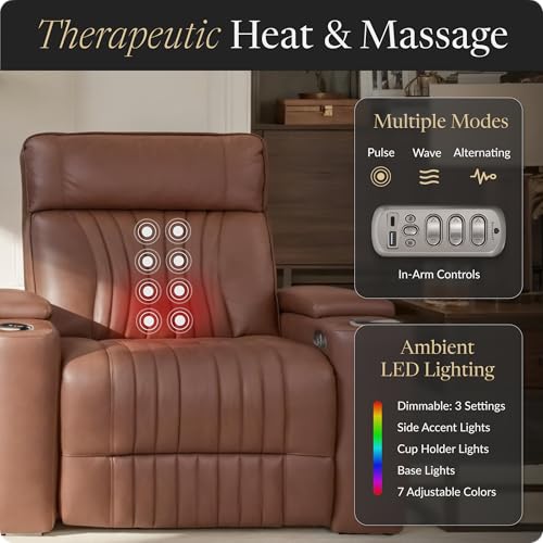 Luxury home cinema recliner seats