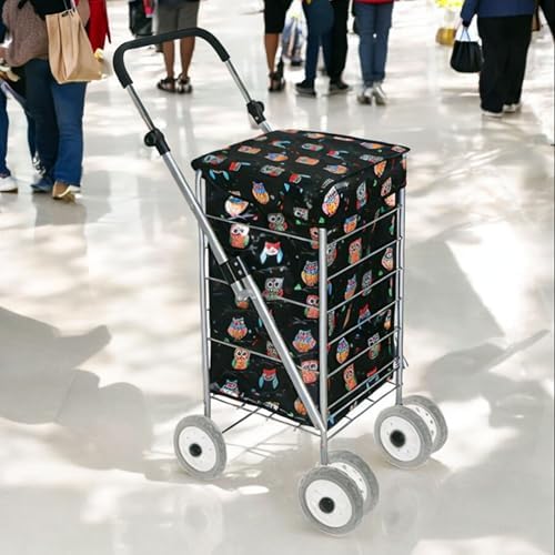 Sturdy Push/Pull 6-Wheel Trolley For Shopping And Easy - View #8