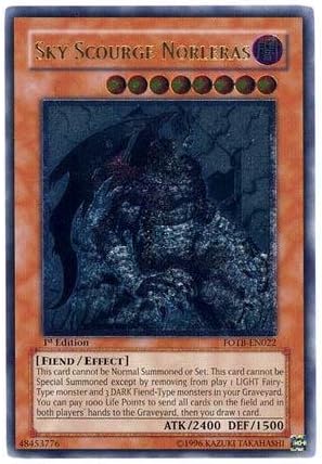 Yu-Gi-Oh! - Sky Scourge Norleras (FOTB-EN022) - Force of The Breaker - Unlimited Edition - Ultimate Rare