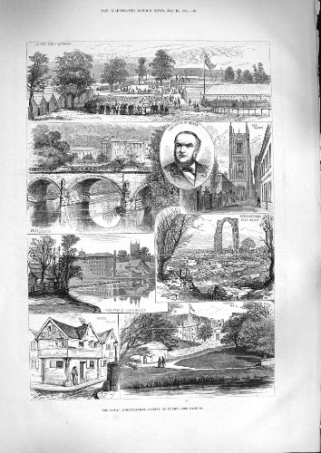 Maire Agricole Haddon Chatsworth de Derby de la Société 1881 Maire Agricole Haddon Chatsworth de Derby de la Société 1881
