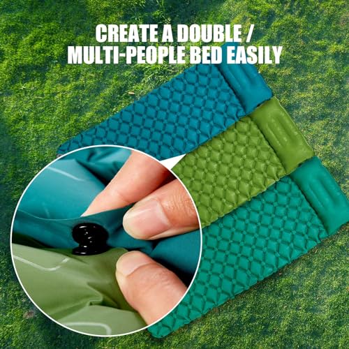 Camping-Sleeping-Inflatable-Pad-Extra-Thick-313947-inch-Ultralight-Self-Inflating-Air-Mat-with-Pillow-for-Outdoor-Backpacking-Camp-Hiking-Tent-UltraClassicUpgradedExtra