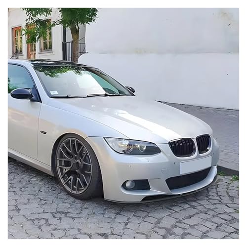 Spoiler avant BMW E92 E93 sport noir brillant look carbone - 6