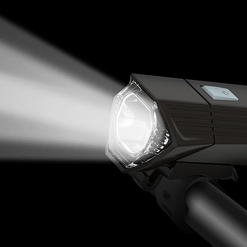 Vista 3 de Energizer X400 Rechargeable Bike Light, IPX4 Water Resistant, Compact and Lightweight Design, Front Clip Light and Rear LED Light for Visibility