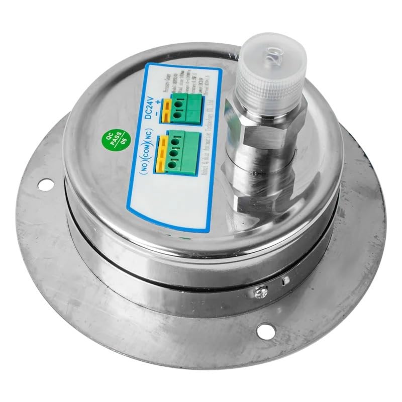 Manómetro Digital de 0-60Mpa, manómetro hidráulico contacto electrónico con esfera 100mm, calibre presión 200bar y 400 Bar, G1-2 M20 x 1,5(M20-1.5 Axial,0-10Mpa)