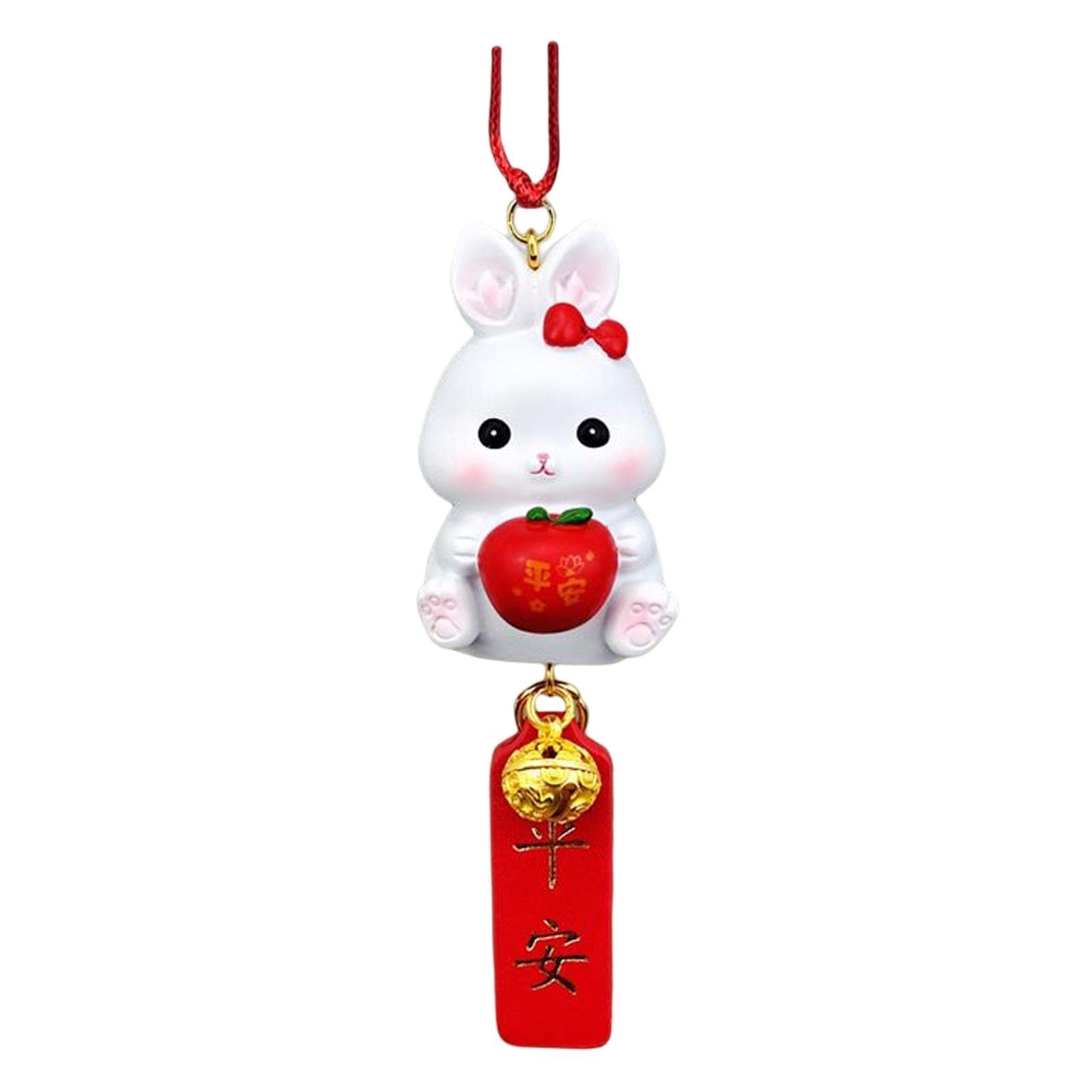 car Rabbit Pendant Charms Ornament Resin for Doors Cafes Windows Style D-image-40