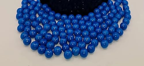 Bayside Candy Bolas pequeñas de 0.5 pulgadas (azul arándano 0.5 pulgadas, 1 libra)