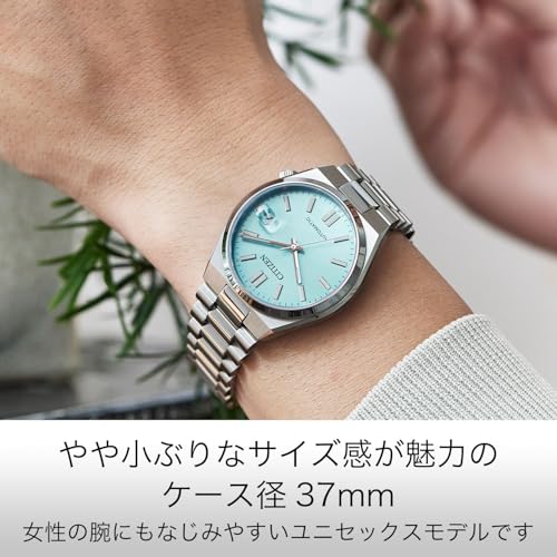 [CITIZEN] 腕時計 CITIZEN COLLECTION TSUYOSA 37mm アイスブルー NJ0200-50L 機械式自動巻時計 シースルーバック オートマチック 日付付き 【国内正規品】 商品画像4