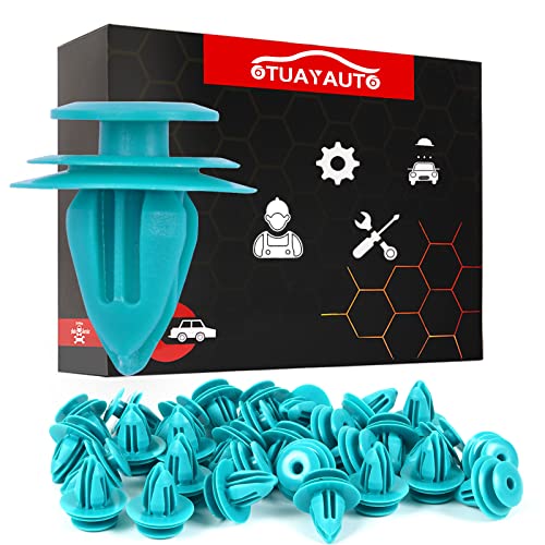 OTUAYAUTO 50PCS for Toyota Trim Door Panel Clips Trim Panel Retainer for Tacoma, Tundra, Camry, Corolla, Avalon, Sienna, Replace OEM: 90467-10188/90467-A0005