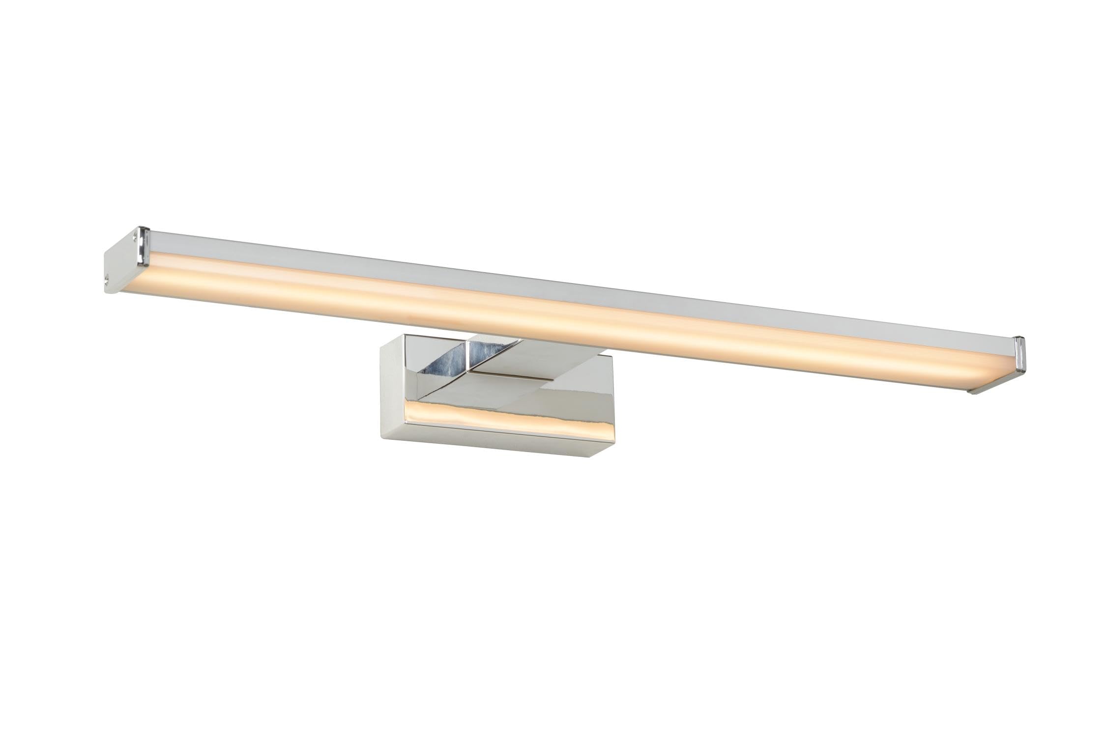 LUCIDE ONNO - Mirror Light Bathroom - LED - 1x8W 3000K - IP44 - Satin Chrome