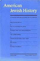 American Jewish History B005D9SRXK Book Cover