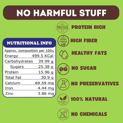 Image of TummyFriendly Foods Premium Nuts, Seeds and Dates Powder | Dry Fruit Powder For Baby Kids | Dry Nuts For Babies Kids and Adults | No Hidden Sugar | No Preservatives | 200g
