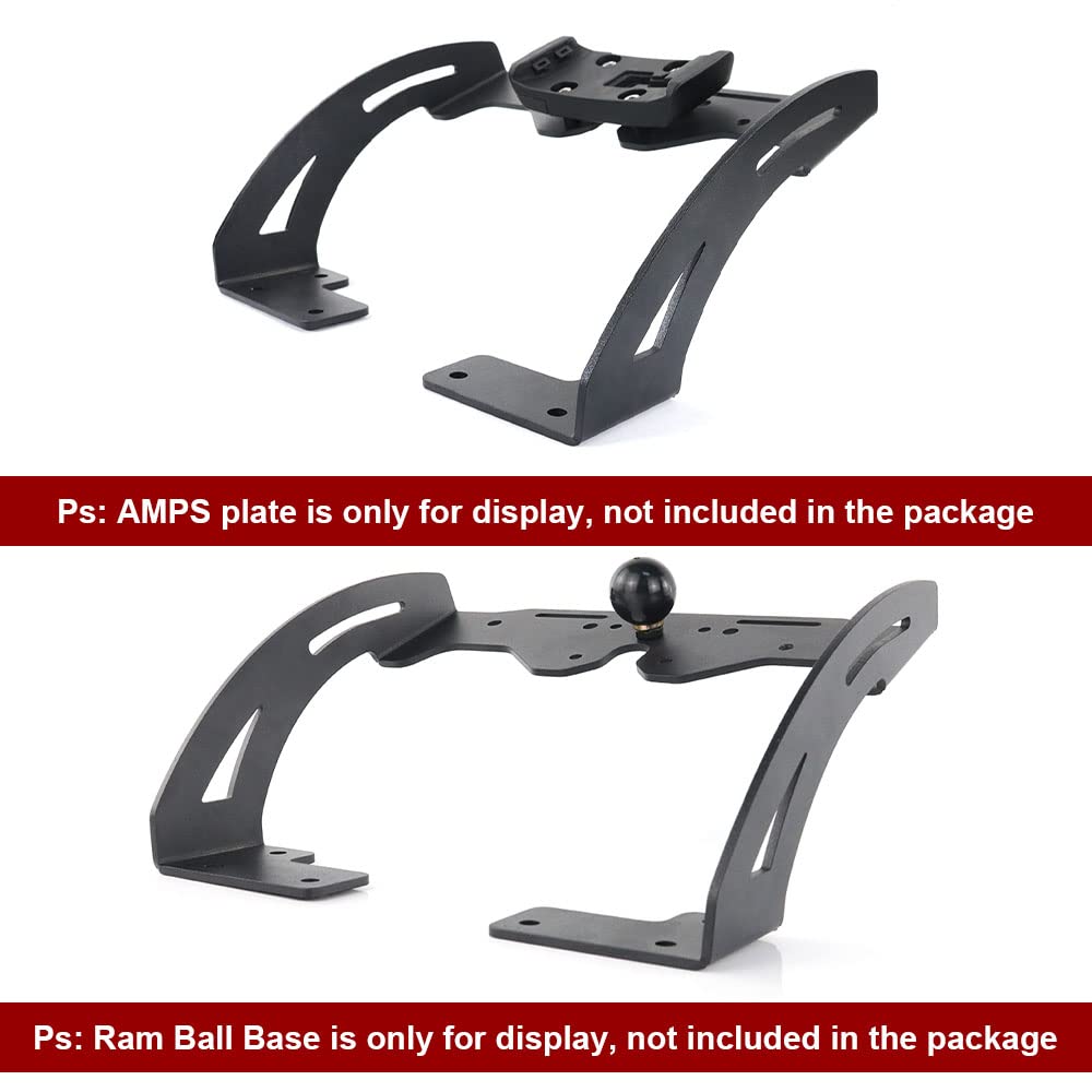 Smartphone-/GPS-Halterungsstange Für Piaggio MP3 400 / 530 Hpe (2022-2024) – Aus Acetal, Schwarz, Ø 22 Mm