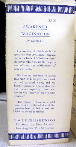 Awakened Imagination; the Power Which Makes the... B000U0YSCG Book Cover