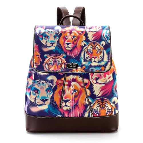 Sac à dos ordinateur portable compact contre le mal de dos motif floral