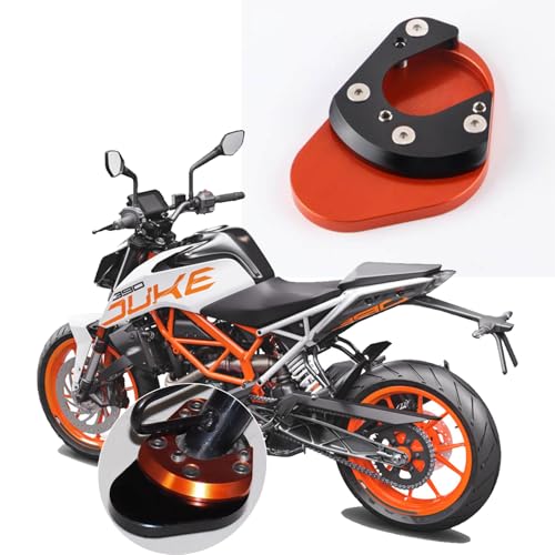 GoGoDDJP For DUKE125 DUKE200 RC390 RC990 RC690 RC1190 RC1290 �ɓK���B�V�[�g�ƃT�C�h�T�|�[�g���g�債�����ǌ^�L�b�N�X�^���h (�I�����W�ƍ�,no logo) [���s�A���i]