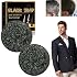 Black Soap for Gray Hair, Gray Reverse Bar Soap, Gray Hair Reverse Bar for Men, Black Hair Shampoo Bar for Hair Darkening & White Cover & Restore Healthy Hair Color (2PC)