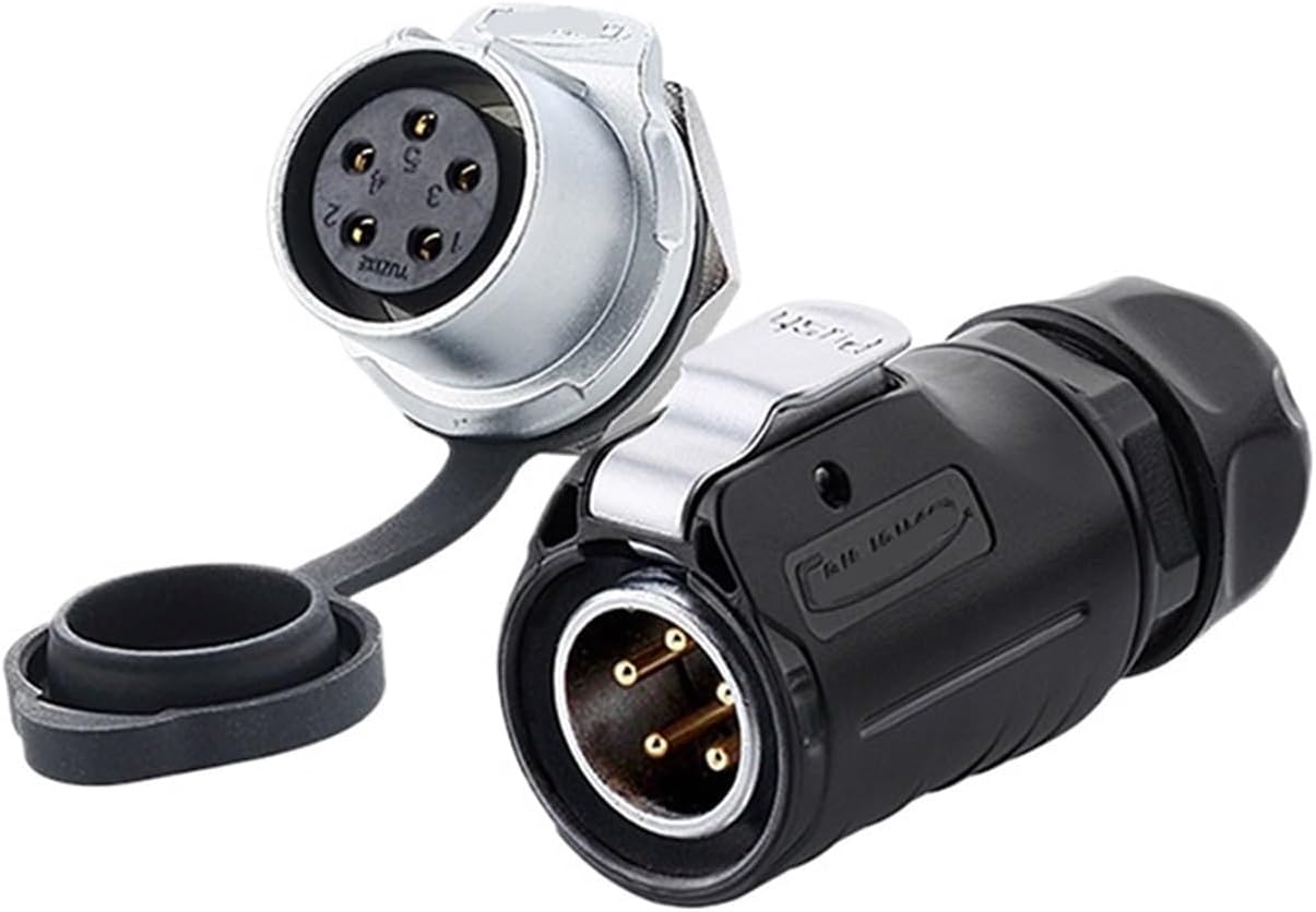 LP20 wire quick connector 2 3 4 5 7 9 12 14 core waterproof aviation socket(3 core)