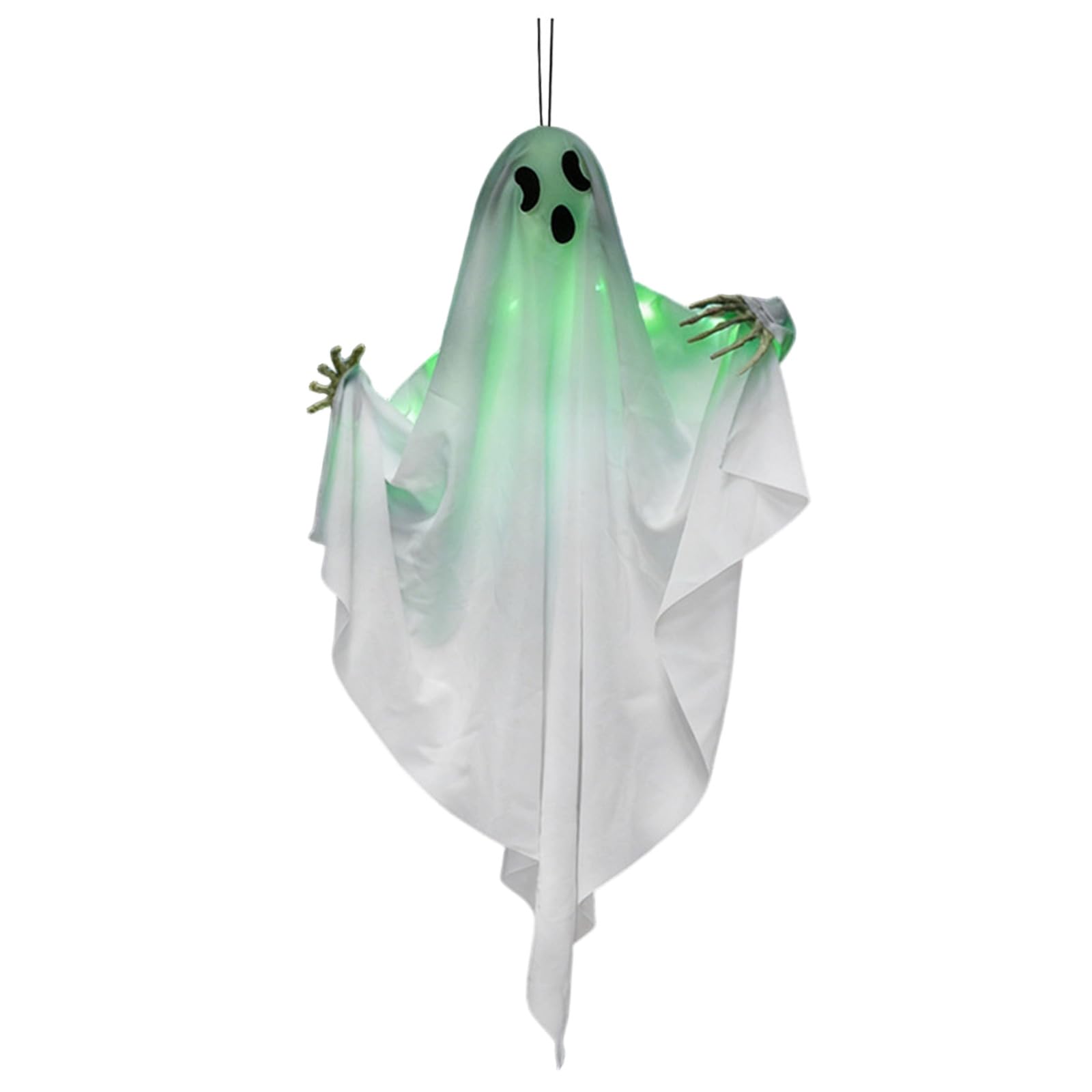 Whoasyst D Glow In Ark Specters Ecorations Halloween Hangings Specters For Halloween User Friendly Plastics An Fabric Materials Hangings