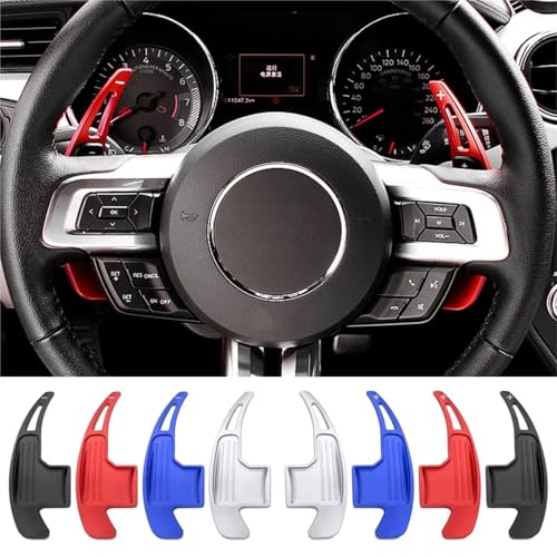 Paletas cambio pegatinas extensoras Ford Mustang GT CS 2018-2022 levas de engranajes 2