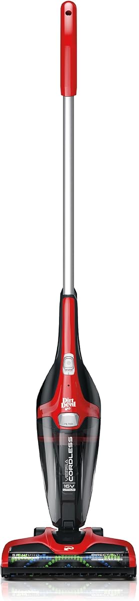 3-in-1 Versa Stick Vacuum Cleaner | Lightweight, Rechargeable, Ideal for Pet Hair, Dog Beds, Stairs, and More, Cordless Vacuum Cleaners for Home Use